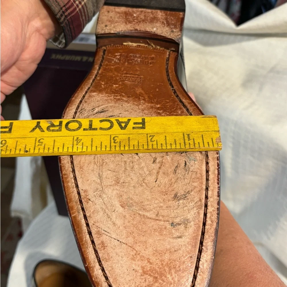 Johnston and Murphy sheep skin leather‎ 11.5 men’s shoes